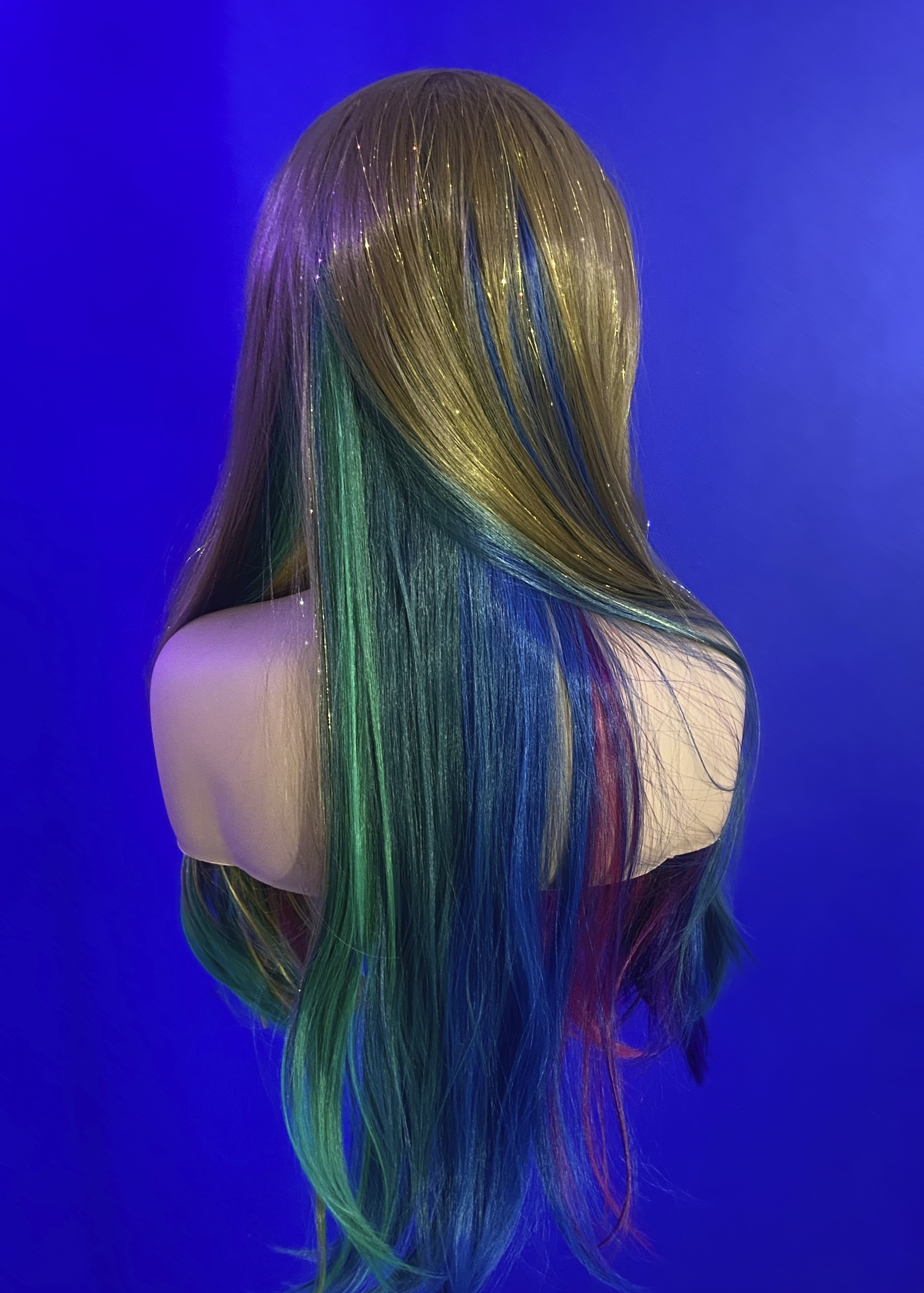 Rainbow (Peluca Tinsel)