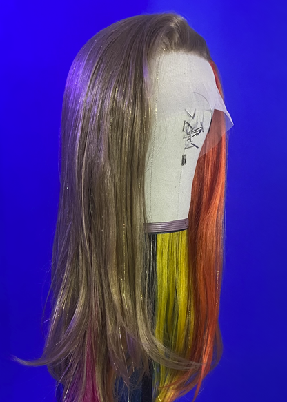 Rainbow (Peluca Tinsel)
