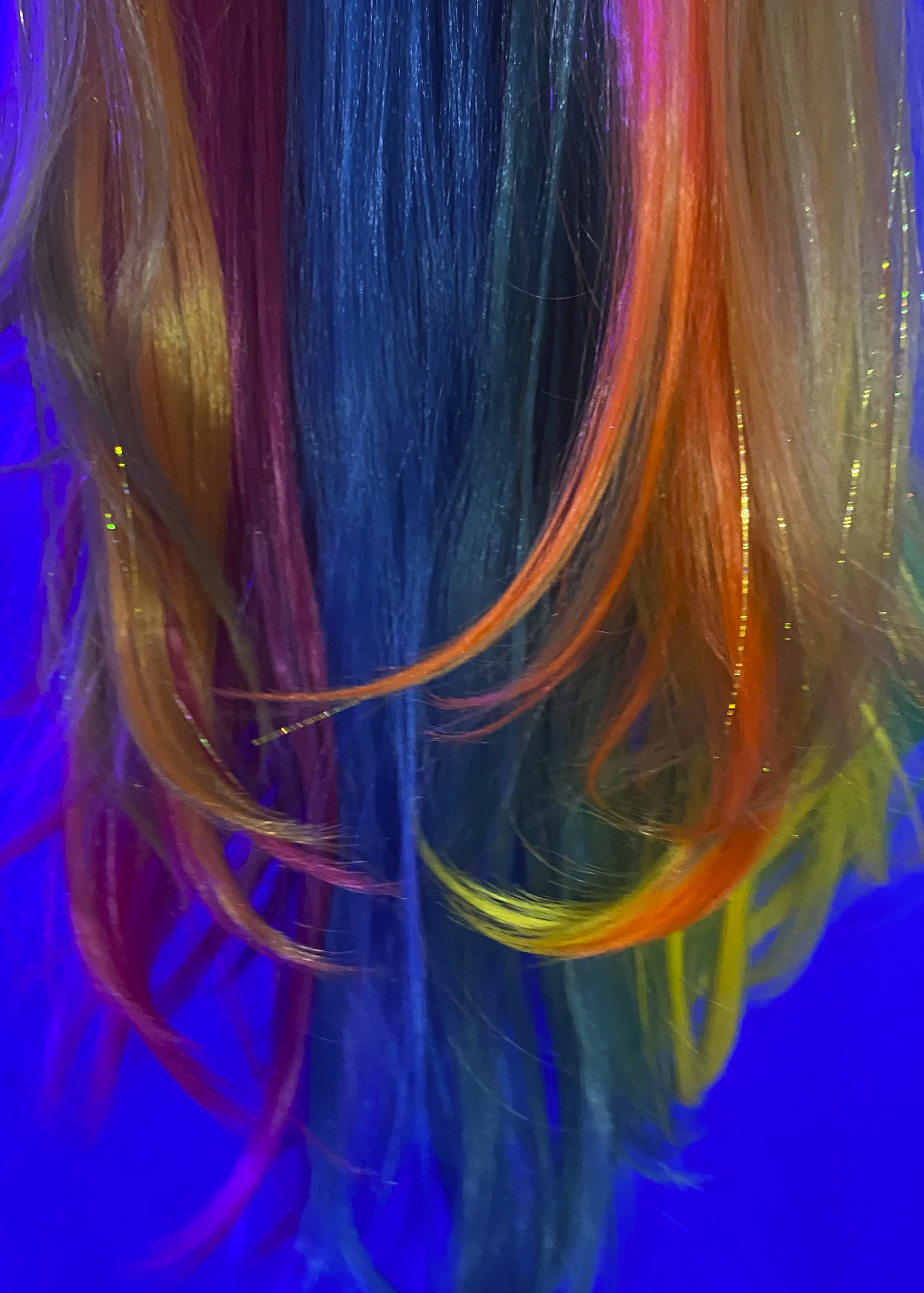Rainbow (Peluca Tinsel)